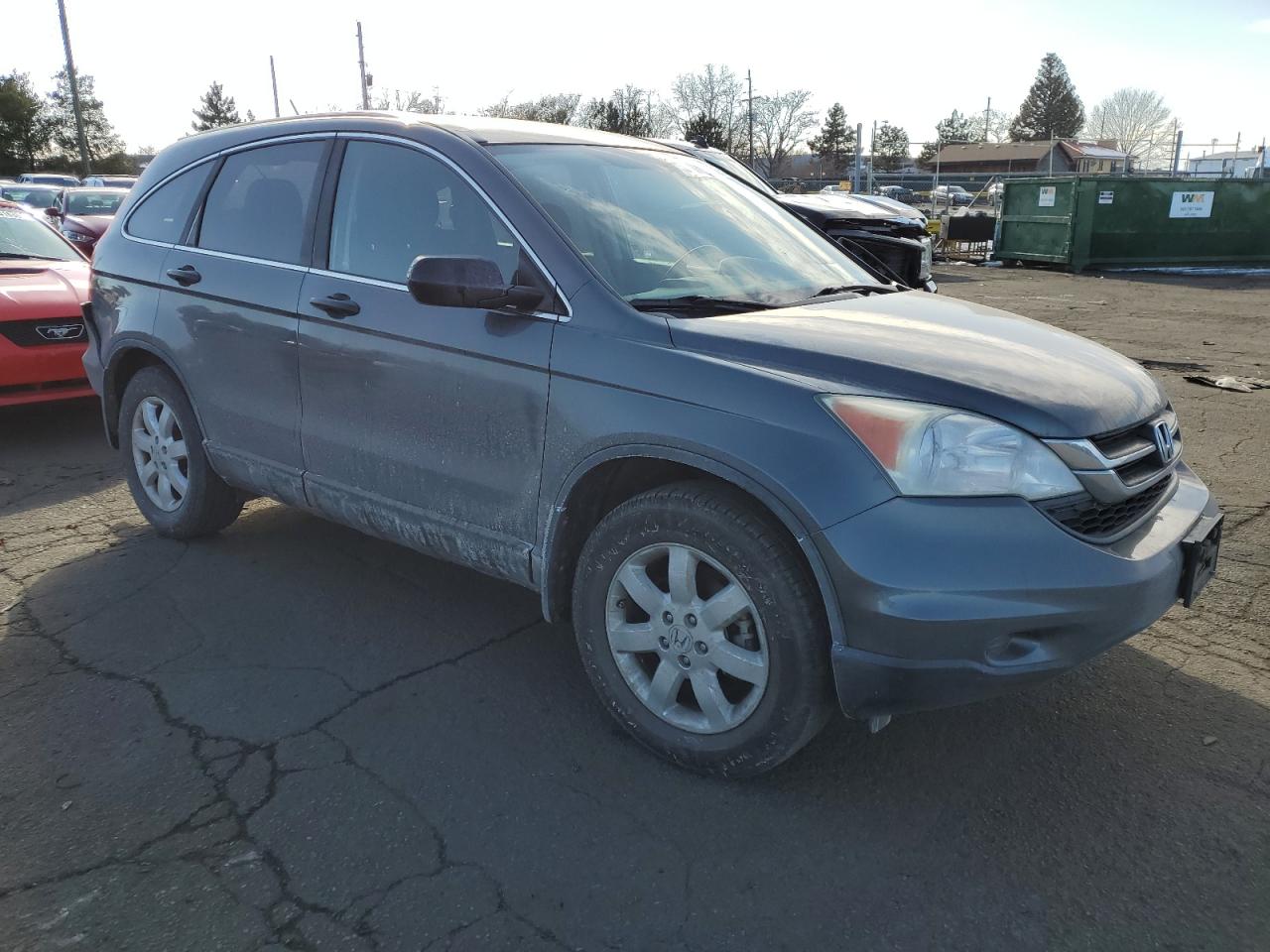 2011 Honda CR-V VIN 5J6RE4H41BL079357 Copart auction photo, rear end damage thumbnail 4