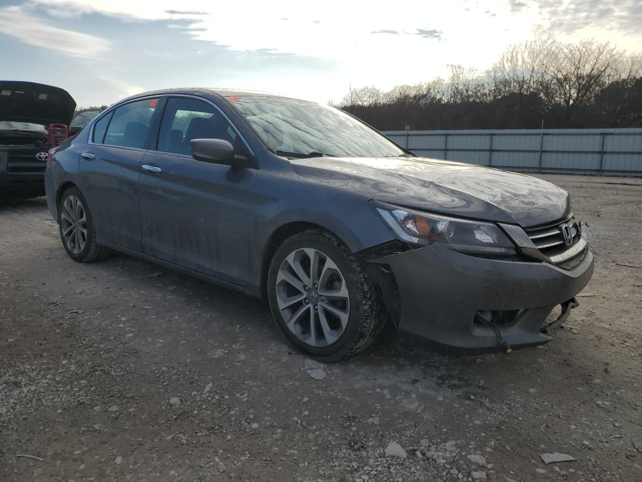 2013 Honda Accord VIN 1HGCR2F55DA068331 Copart auction photo, all over damage thumbnail 4