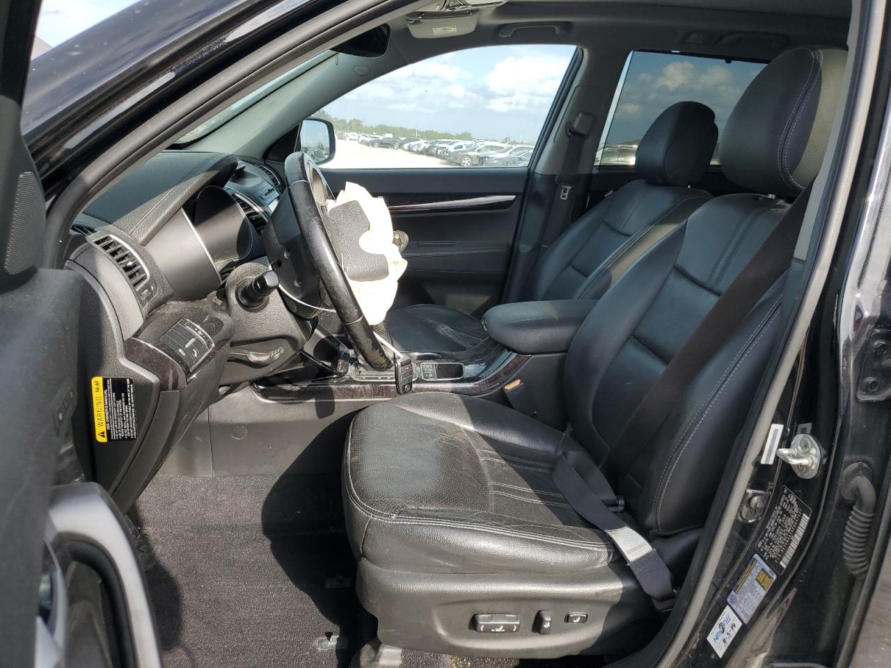 2015 KIA Sorento VIN 5XYKW4A7XFG647597 Copart auction photo, front end / mechanical damage thumbnail 7