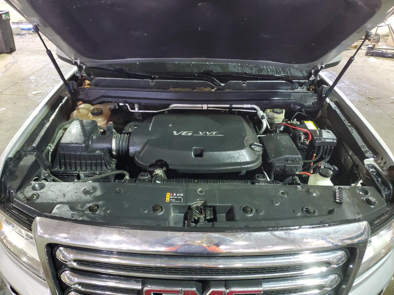 2017 GMC Canyon VIN 1GTG6CEN8H1166503 Copart auction photo, rear end damage thumbnail 11