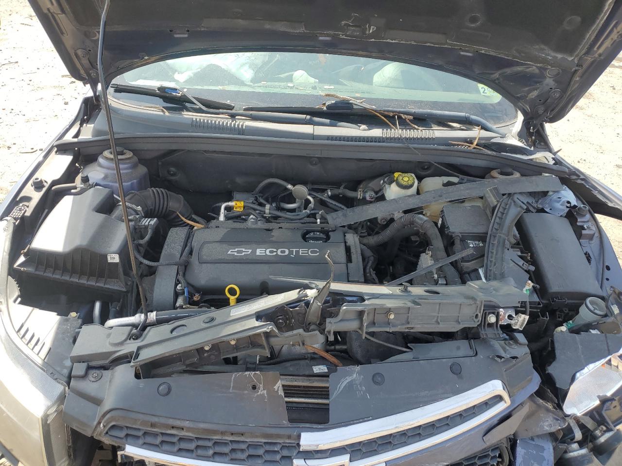 2013 Chevrolet Cruze VIN 1G1PA5SH1D7319456 Copart auction photo, front end / minor dent/scratches damage thumbnail 12