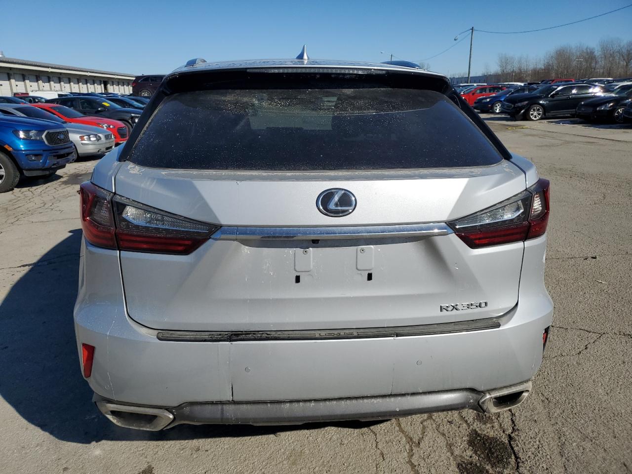 2017 Lexus RX VIN 2T2BZMCA8HC100712 Copart auction photo, rear end damage thumbnail 6