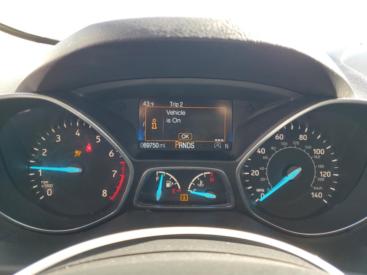 2019 Ford Escape VIN 1FMCU9GD4KUB85496 Copart auction photo, front end / side damage thumbnail 9