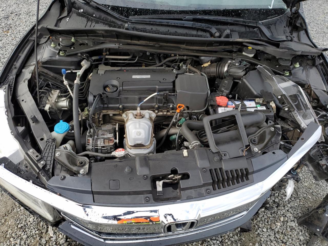 2017 Honda Accord VIN 1HGCR2F52HA109455 Copart auction photo, front end / mechanical damage thumbnail 13