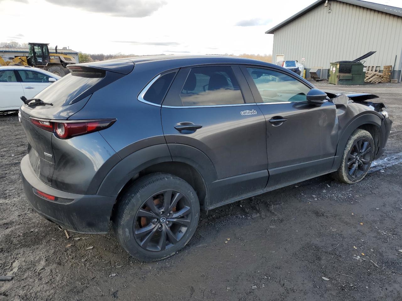 2020 Mazda CX-30 VIN 3MVDMBCL1LM129064 Copart auction photo, front end damage thumbnail 3