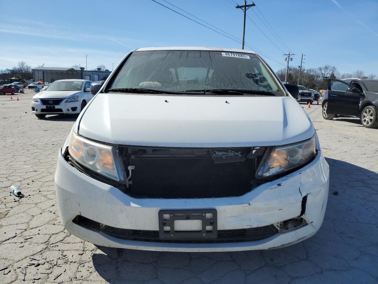2012 Honda Odyssey VIN 5FNRL5H64CB065055 Copart auction photo, front end damage thumbnail 5