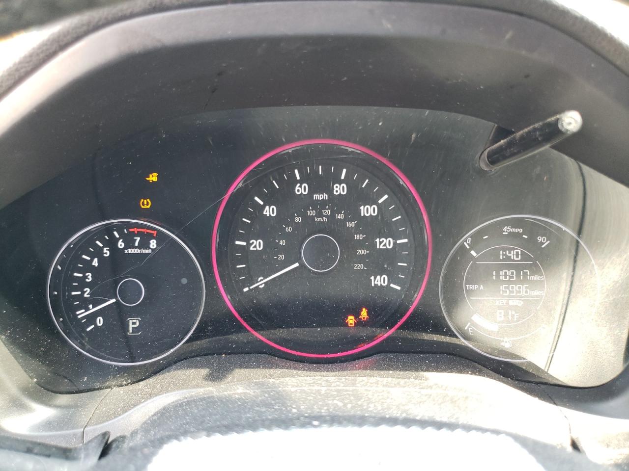 2017 Honda HR-V VIN 3CZRU6H78HM710119 Copart auction photo, undercarriage damage thumbnail 9