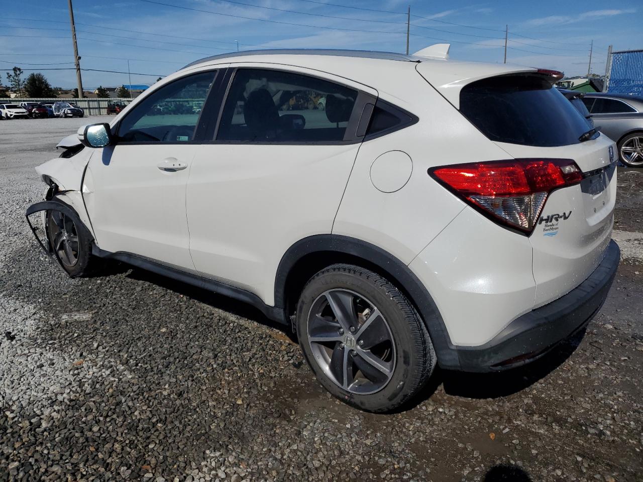2021 Honda HR-V VIN 3CZRU5H5XMM723652 Copart auction photo, front end / side damage thumbnail 2