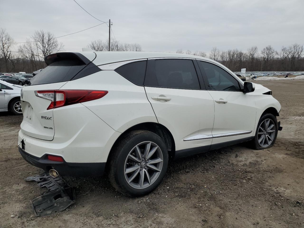 2019 Acura RDX VIN 5J8TC2H55KL016018 Copart auction photo, front end damage thumbnail 3