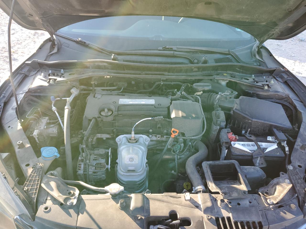 2014 Honda Accord VIN 1HGCR2F81EA211061 Copart auction photo, all over damage thumbnail 11