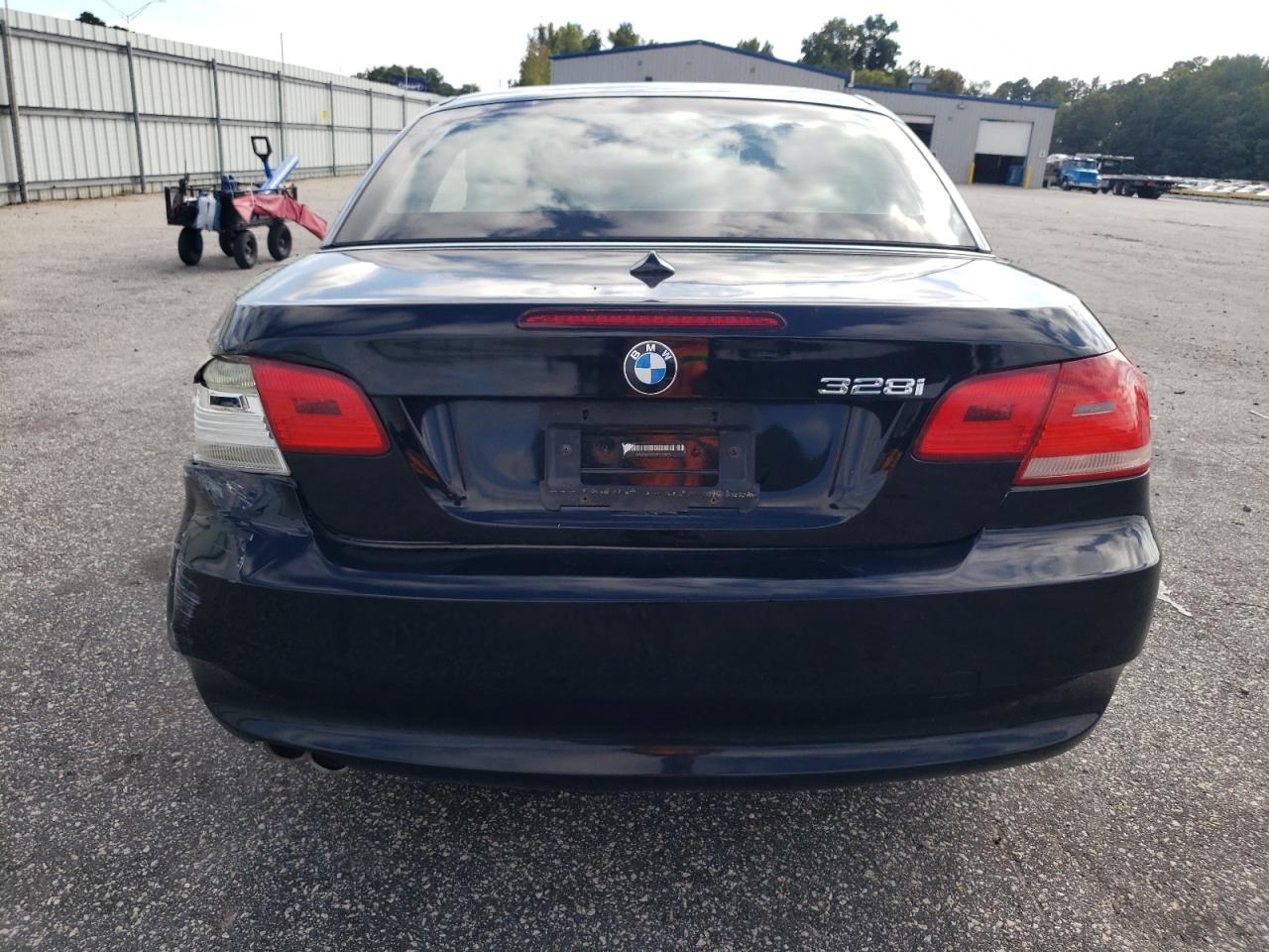 2009 BMW 3er VIN WBAWR33509P154573 Copart auction photo, front end / side damage thumbnail 6