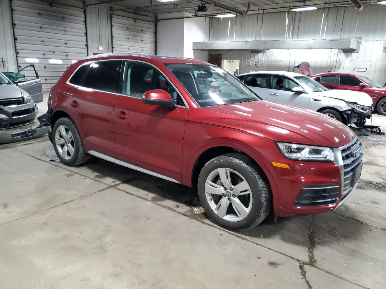 2018 Audi Q5 VIN WA1BNAFY0J2077013 Copart auction photo, rear end damage thumbnail 4