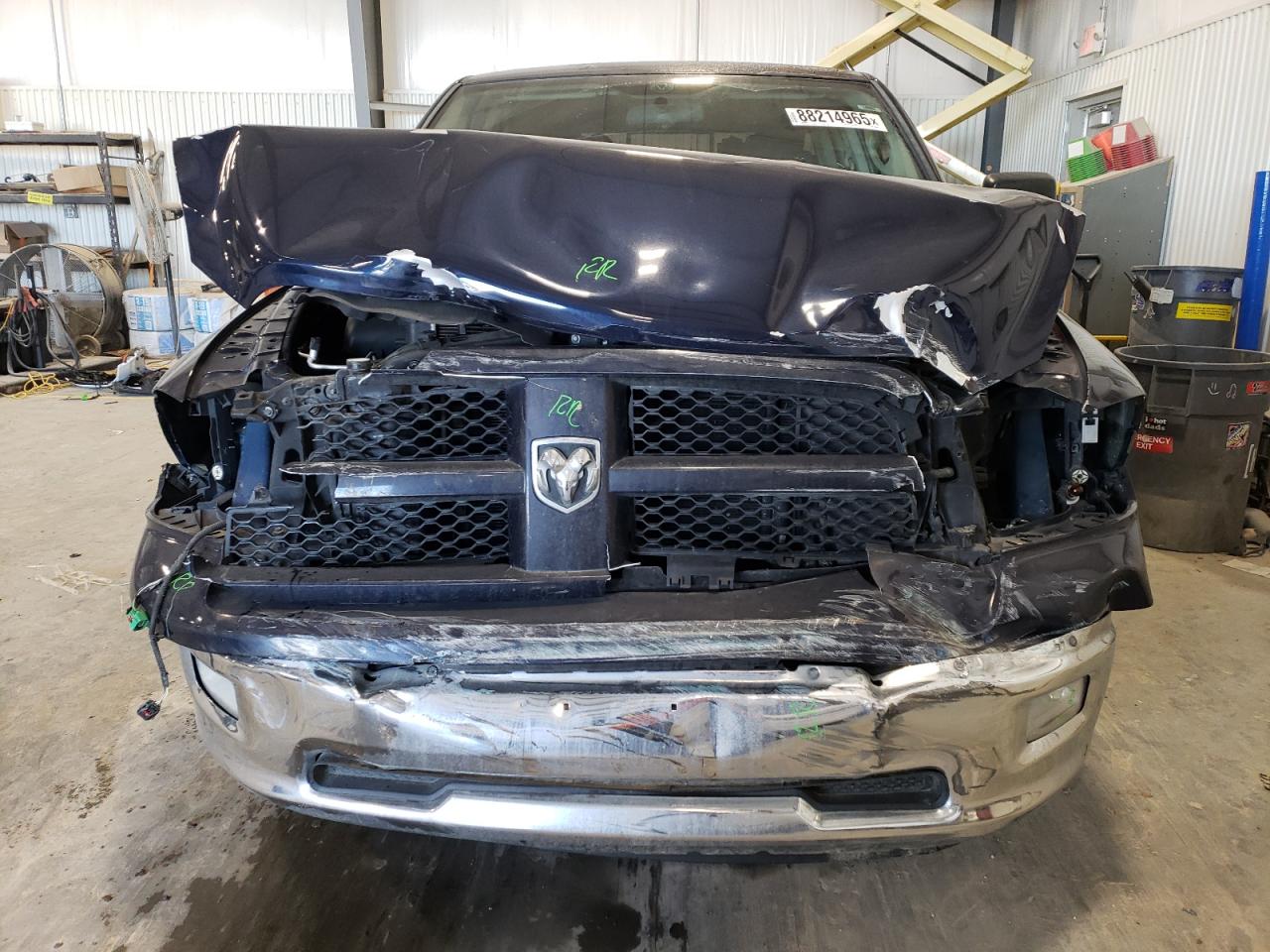 2012 Dodge RAM VIN 1C6RD7GT1CS289670 Copart auction photo, front end / rear end damage thumbnail 5