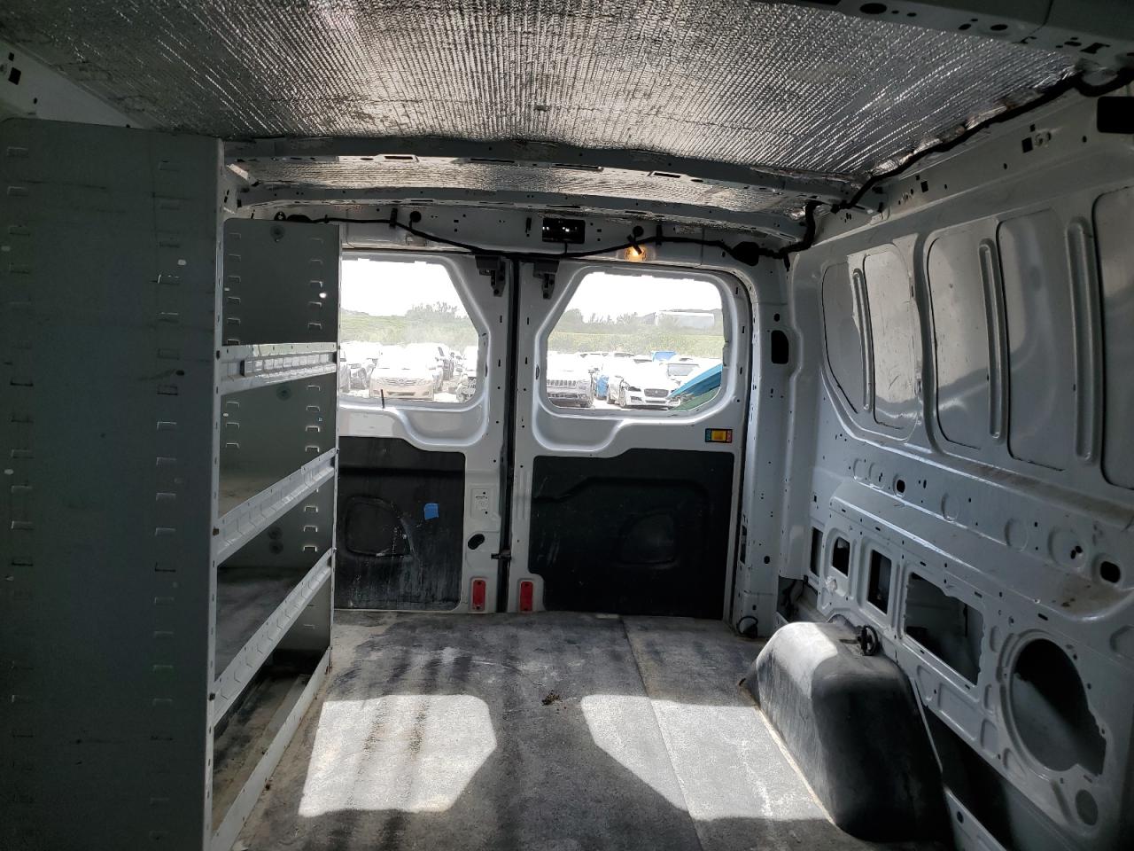 2015 Ford Transit VIN 1FTNR2YM9FKA90308 Copart auction photo, side / rear end damage thumbnail 10