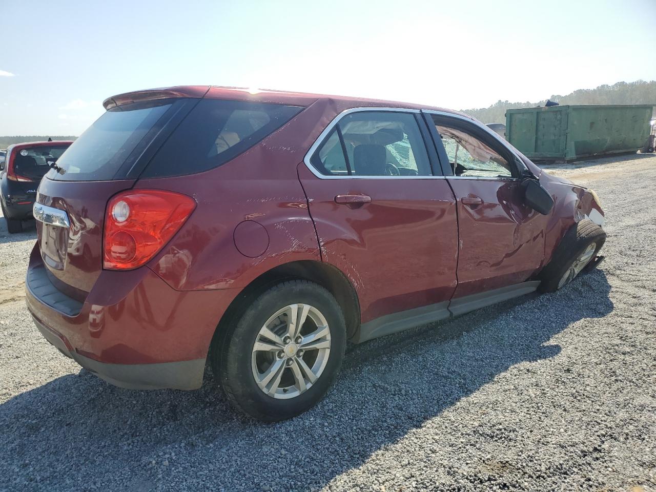 2010 Chevrolet Equinox VIN 2CNALBEW6A6330718 Copart auction photo, all over damage thumbnail 3