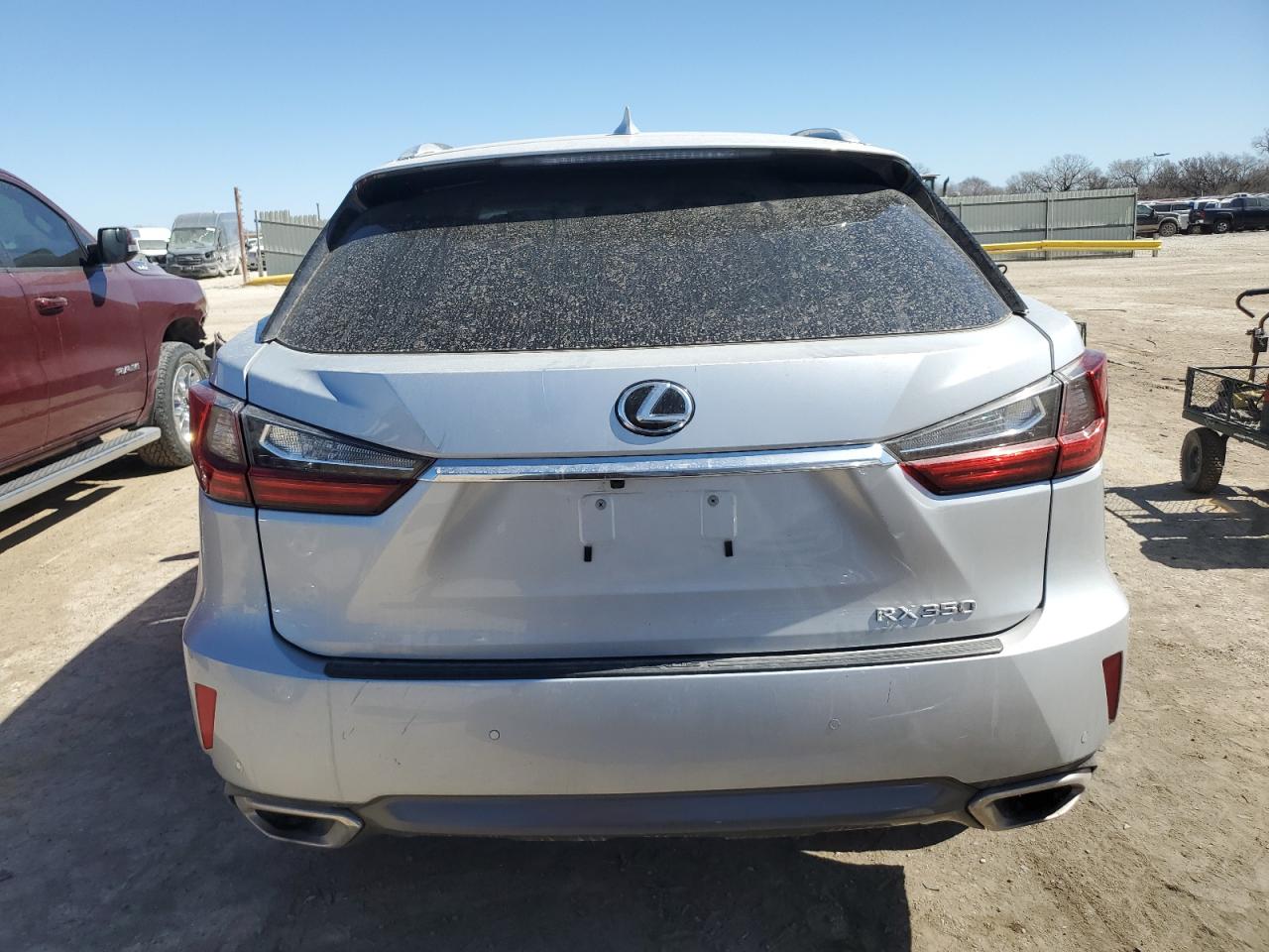 2017 Lexus RX VIN 2T2BZMCA0HC108366 Copart auction photo, front end damage thumbnail 6