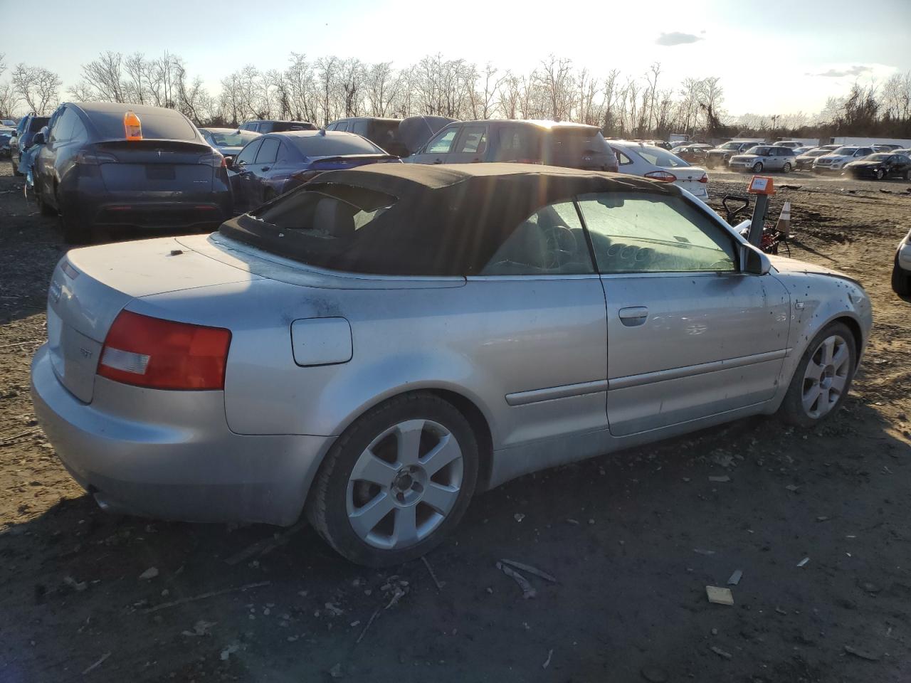 2006 Audi A4 VIN WAUAC48H56K007839 Copart auction photo, rear end / front end damage thumbnail 3