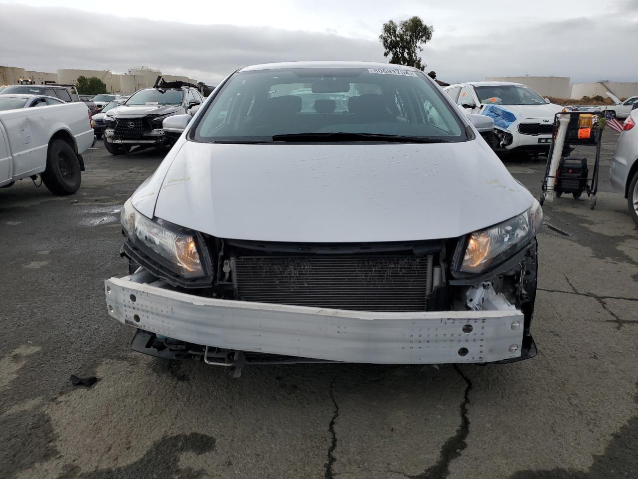 2014 Honda Civic VIN 19XFB2F59EE212557 Copart auction photo, front end damage thumbnail 5