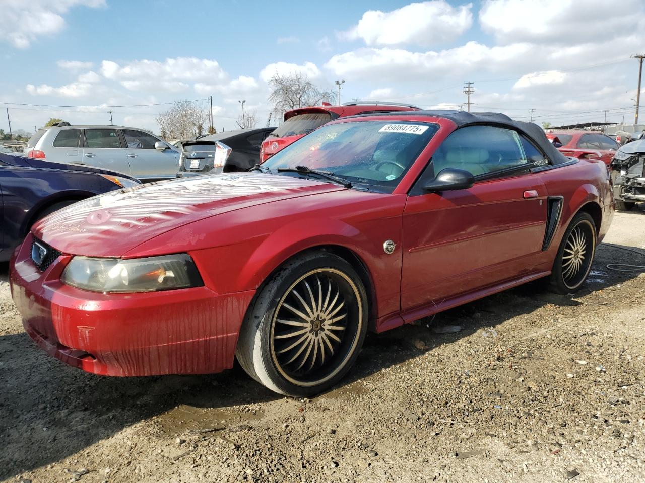 2004 Ford Mustang VIN 1FAFP44644F208581