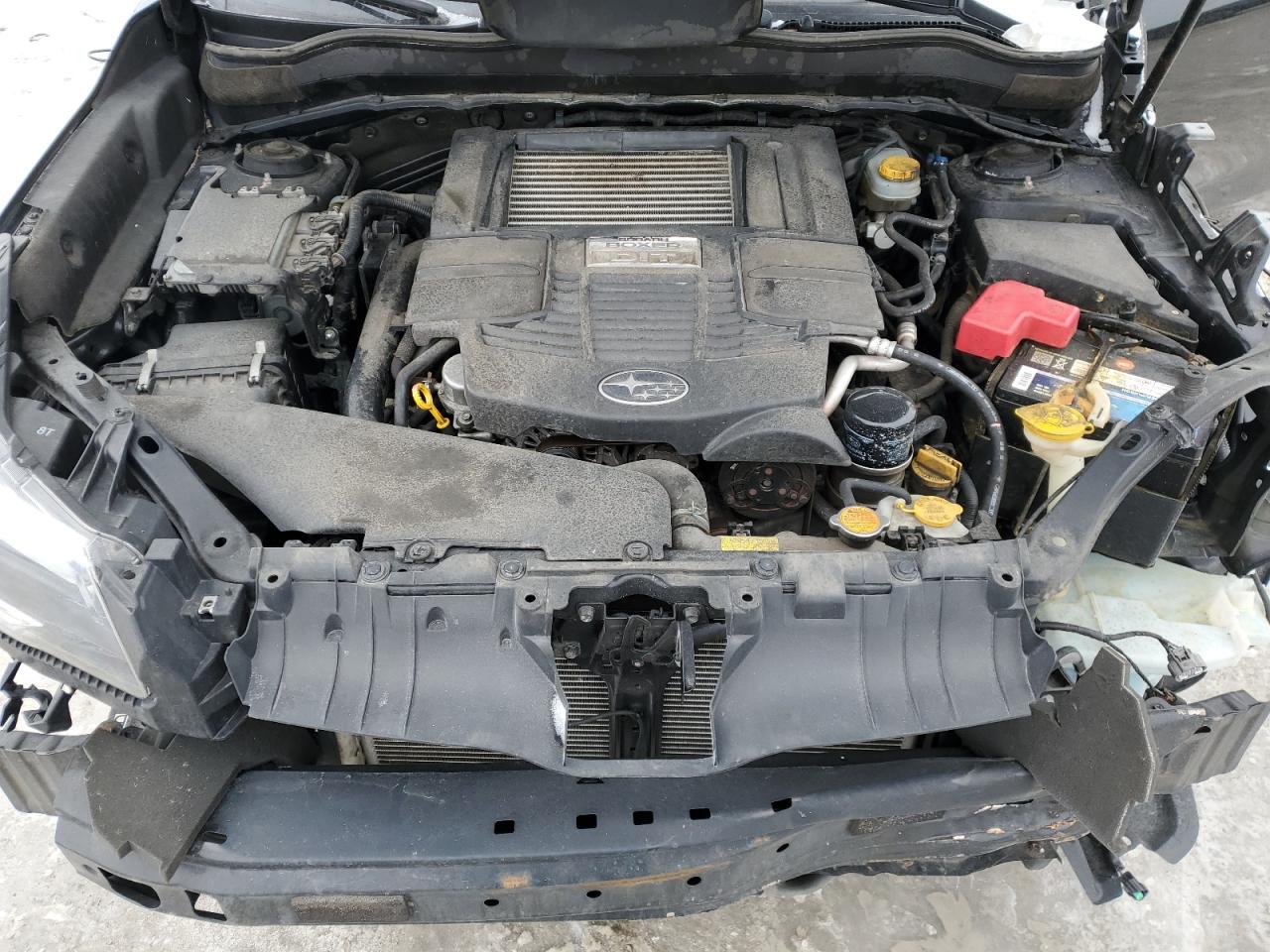 2014 Subaru Forester VIN JF2SJGMC5EH477519 Copart auction photo, front end / side damage thumbnail 12
