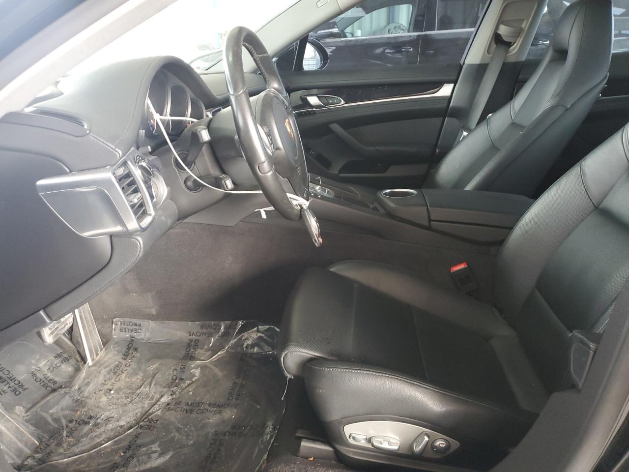 2015 Porsche Panamera VIN WP0AA2A73FL007380 Copart auction photo, front end / side damage thumbnail 7