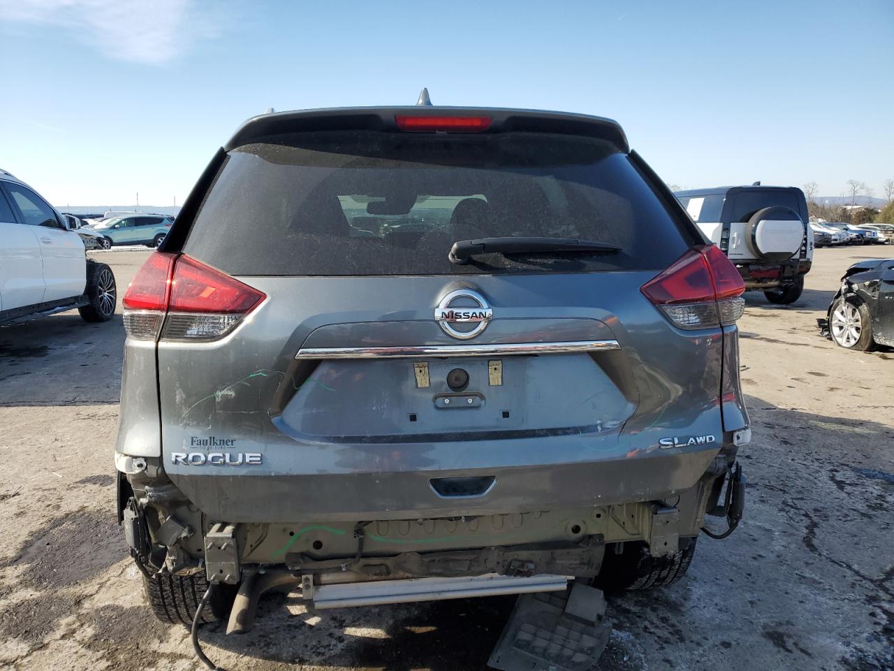 2020 Nissan Rogue VIN 5N1AT2MV3LC723076 Copart auction photo, front end / rear end damage thumbnail 6