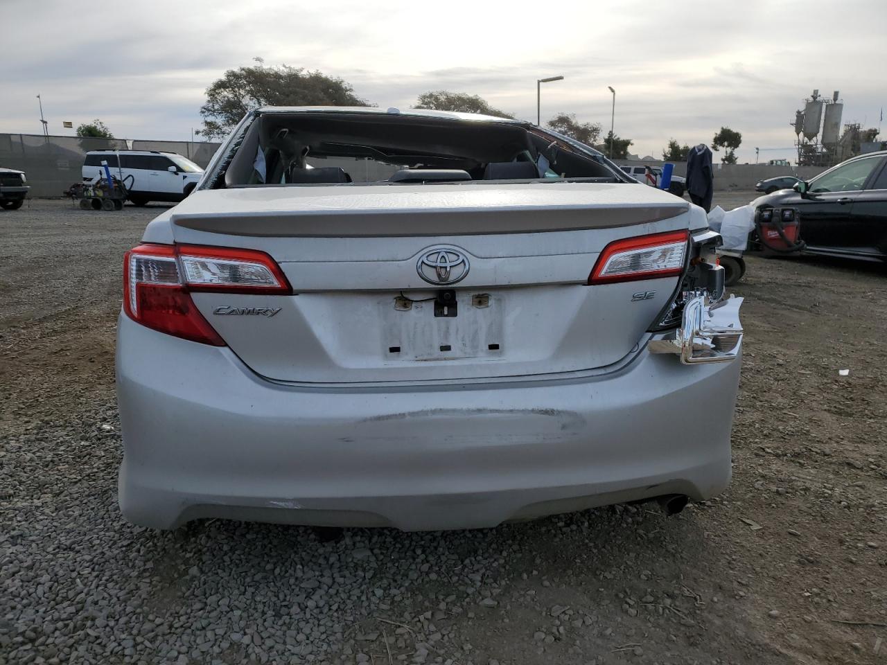 2012 Toyota Camry VIN 4T1BF1FK8CU059344 Copart auction photo, rollover damage thumbnail 6