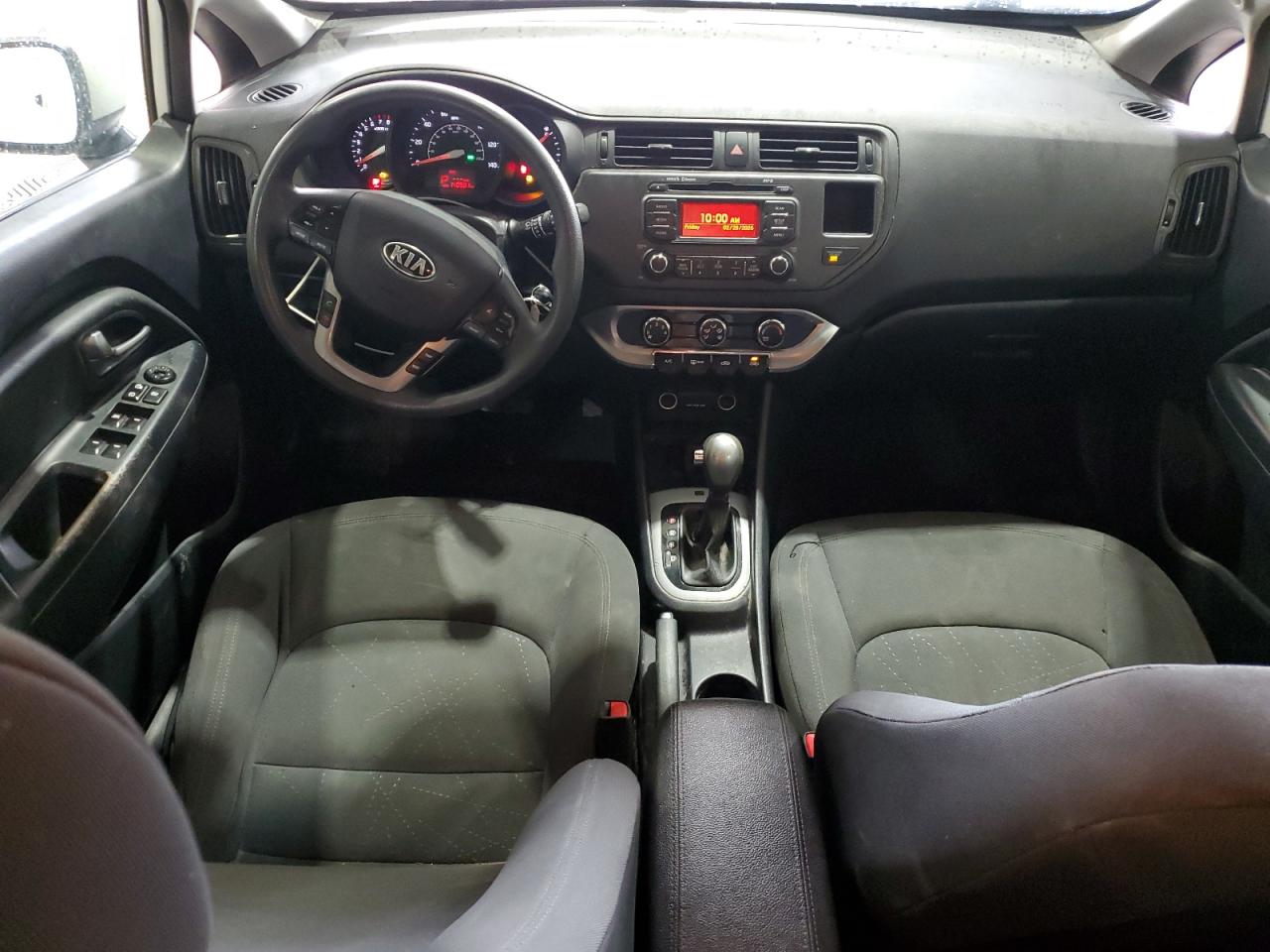 2013 KIA Rio VIN KNADN5A33D6301046 Copart auction photo, front end / minor dent/scratches damage thumbnail 8