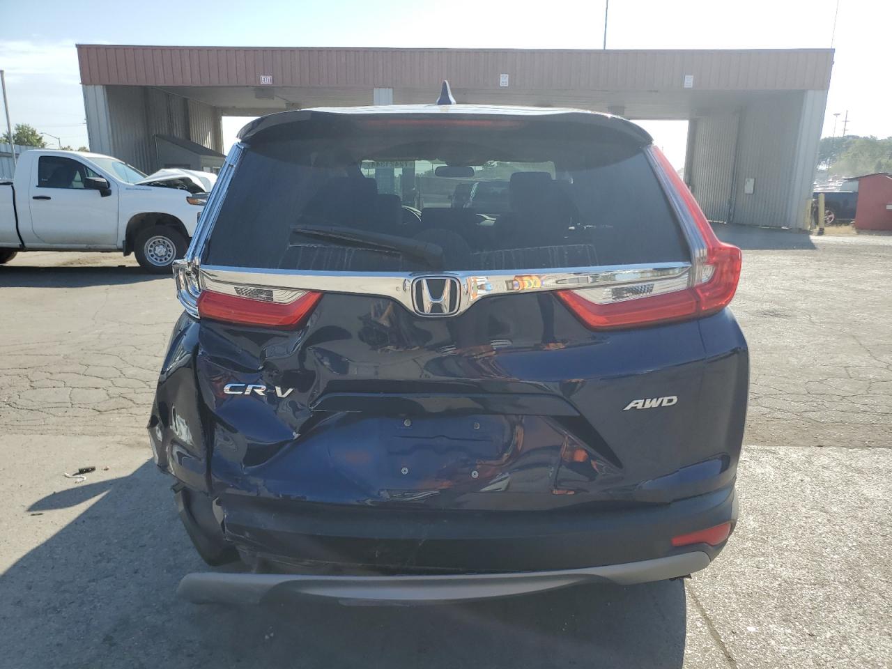 2019 Honda CR-V VIN 2HKRW2H58KH657264 Copart auction photo, all over damage thumbnail 6