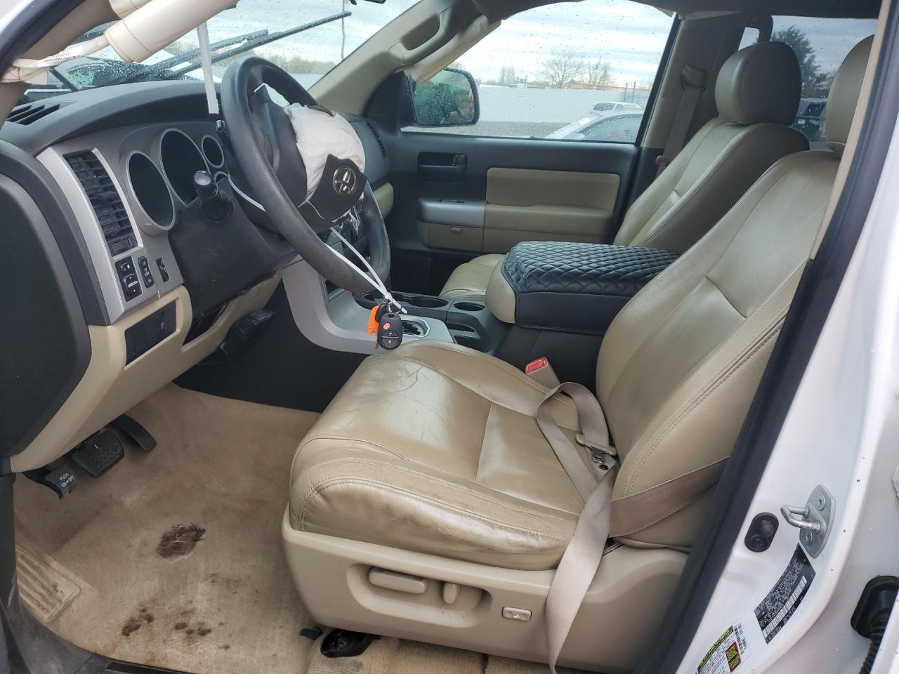 2008 Toyota Sequoia VIN 5TDZY64A38S009645 Copart auction photo, front end / mechanical damage thumbnail 7