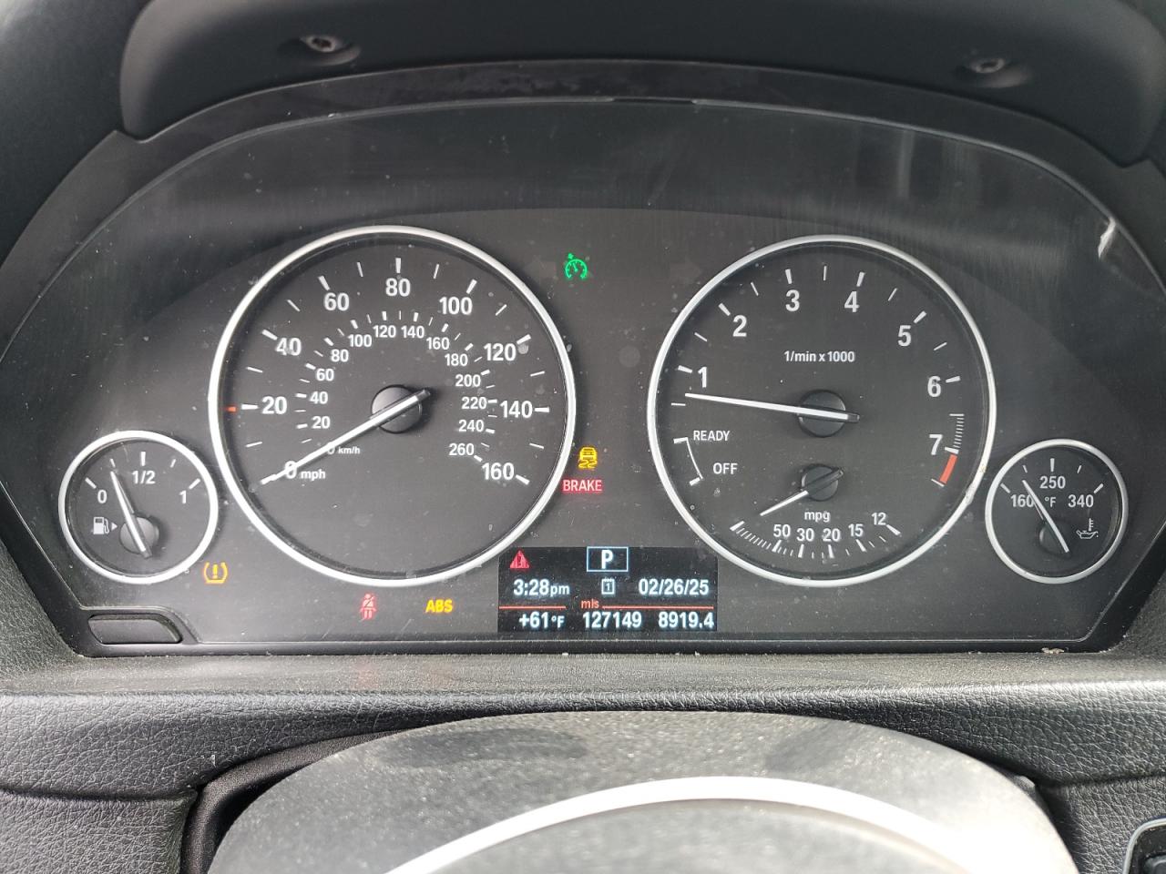 2013 BMW 3er VIN WBA3A5G5XDNP24129 Copart auction photo, front end damage thumbnail 9