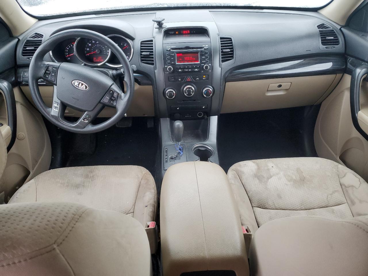 2012 KIA Sorento VIN 5XYKT4A6XCG242691 Copart auction photo, front end damage thumbnail 8