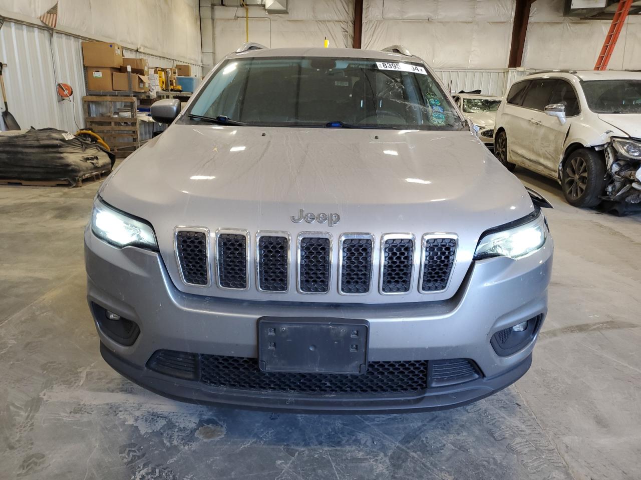 2019 Jeep Grand Cherokee VIN 1C4PJMLBXKD162049 Copart auction photo, side / front end damage thumbnail 5