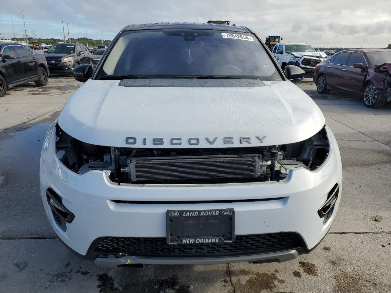 2019 Land Rover Discovery VIN SALCP2FX5KH806731 Copart auction photo, front end damage thumbnail 5