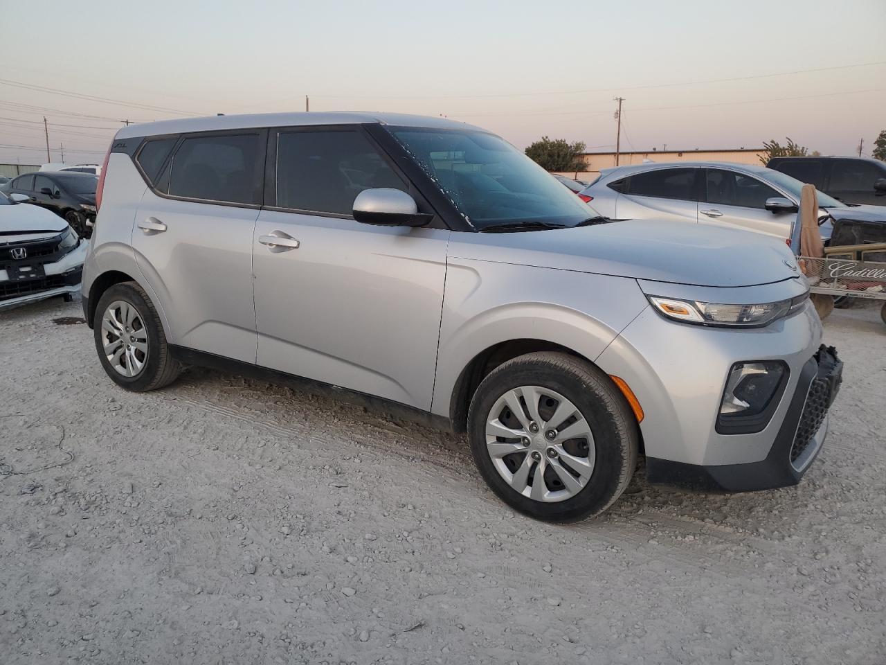 2020 KIA Soul VIN KNDJ23AU4L7085292 Copart auction photo, front end damage thumbnail 4