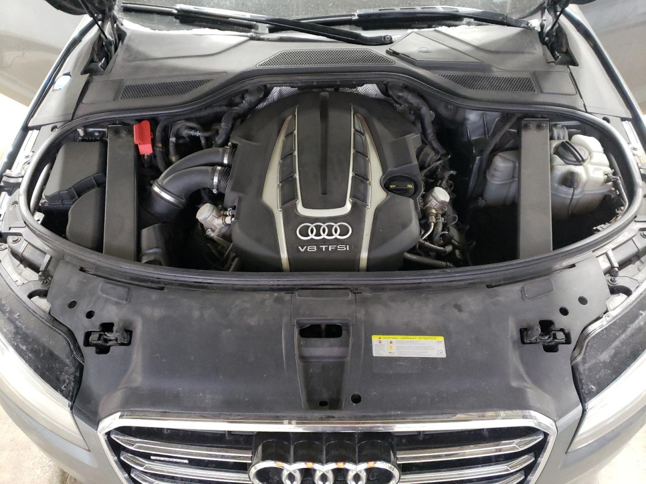 2015 Audi A8 VIN WAU32AFD0FN006462 Copart auction photo, front end damage thumbnail 11
