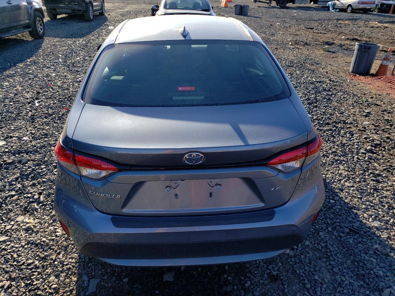 2020 Toyota Corolla VIN 5YFEPRAE7LP049254 Copart auction photo, front end / side damage thumbnail 6