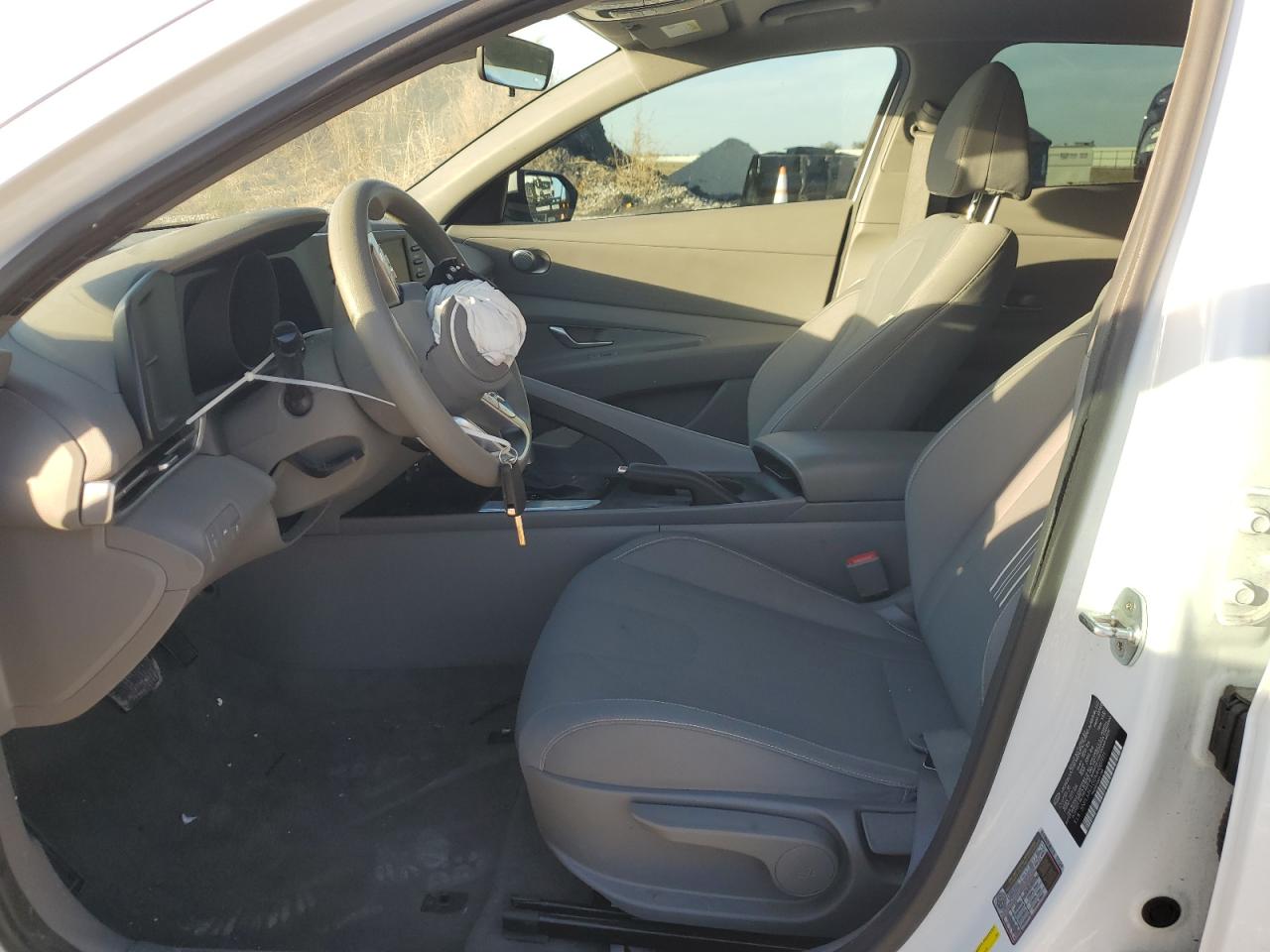 2021 Hyundai Elantra VIN 5NPLM4AG0MH007771 Copart auction photo, front end / minor dent/scratches damage thumbnail 7
