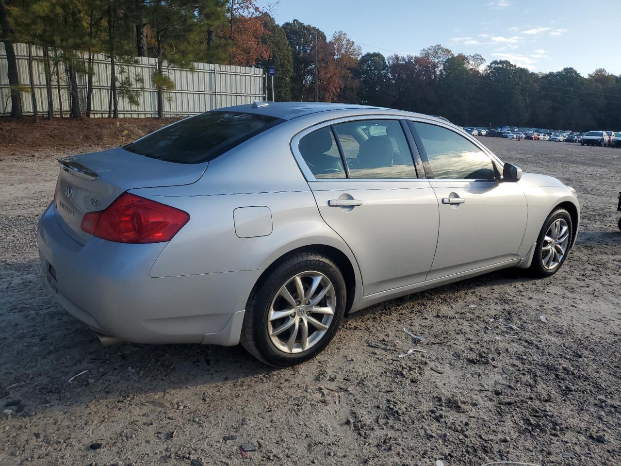 2009 Infiniti G VIN JNKCV61F99M358707 Copart auction photo, side / front end damage thumbnail 3