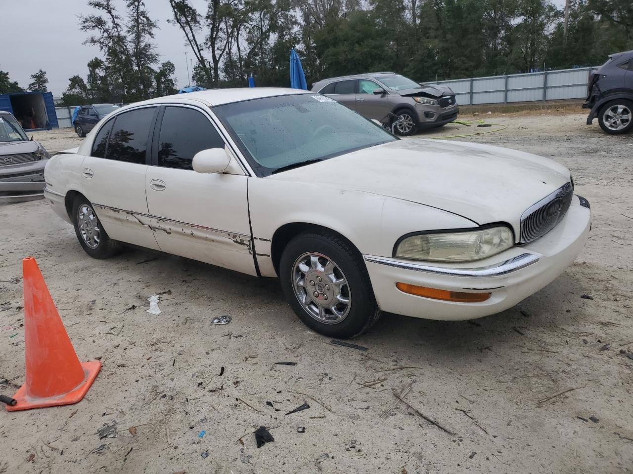 2003 Buick Park Avenue VIN 1G4CW54K534186423 Copart auction photo, rear end / side damage thumbnail 4