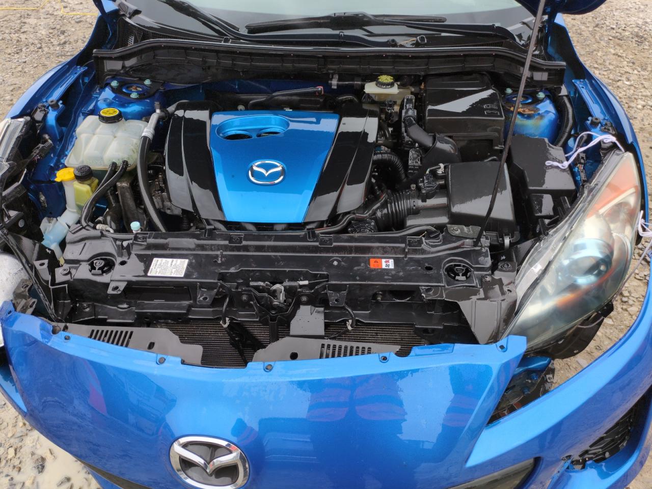 2012 Mazda 3 VIN JM1BL1V76C1674227 Copart auction photo, front end damage thumbnail 11