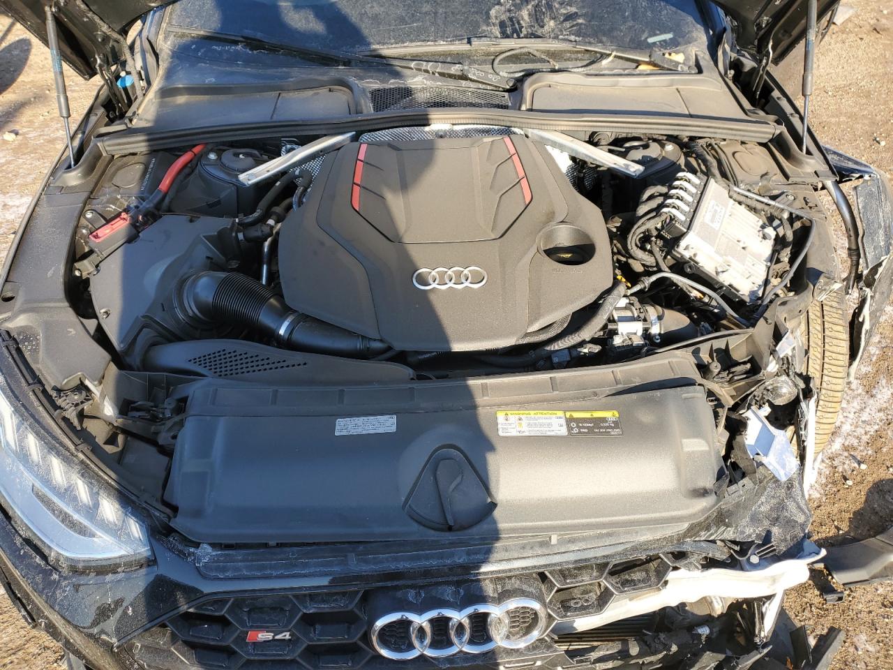 2021 Audi RS4 VIN WAUB4AF44MA027812 Copart auction photo, front end / minor dent/scratches damage thumbnail 11
