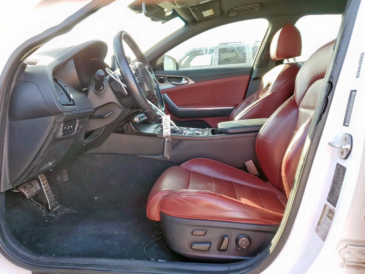 2020 KIA Stinger VIN KNAE35LC4L6073404 Copart auction photo, front end damage thumbnail 7