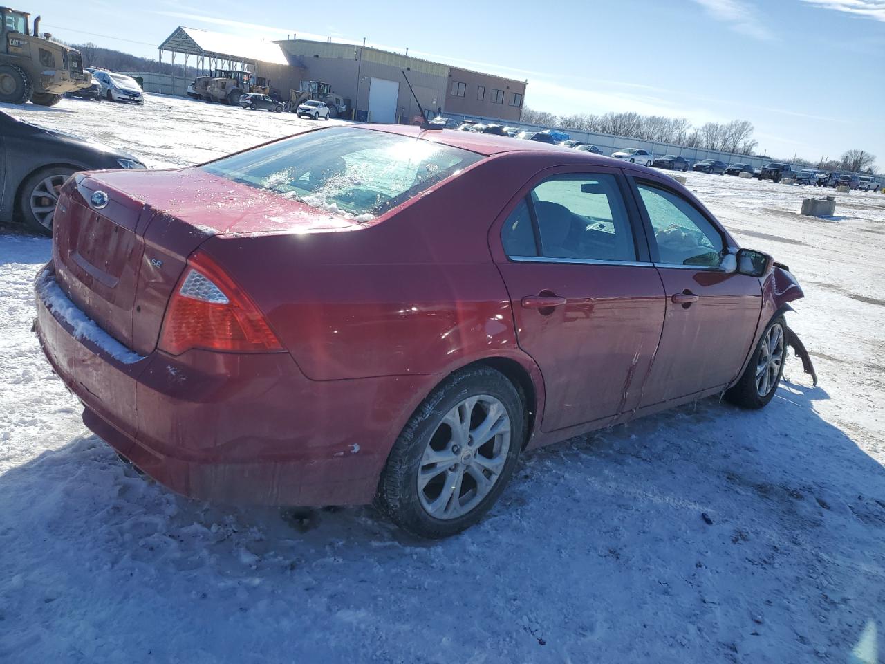 2012 Ford Fusion VIN 3FAHP0HA3CR420311 Copart auction photo, front end damage thumbnail 3