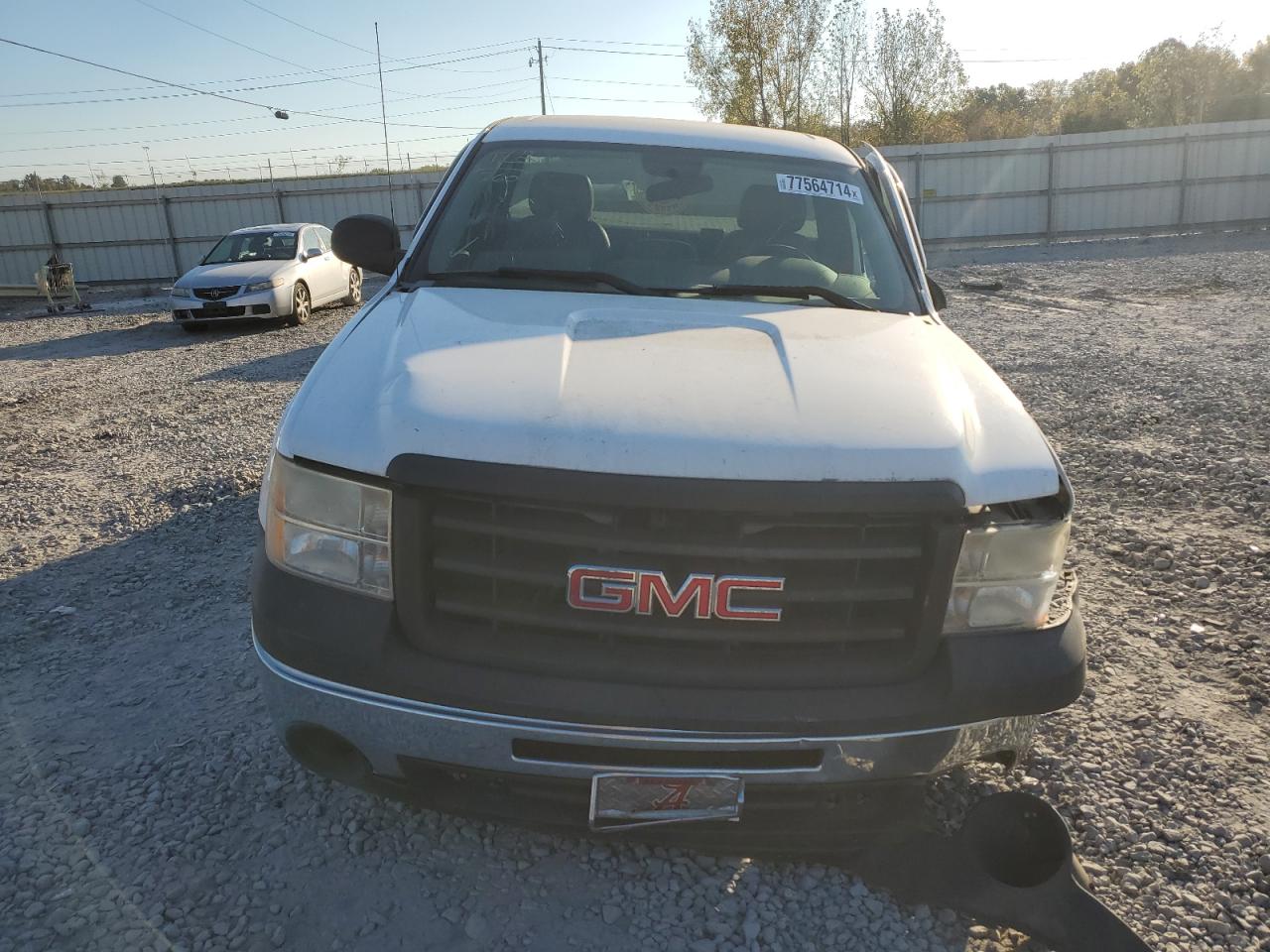 2011 GMC Sierra VIN 1GTN1TEX6BZ160778 Copart auction photo, front end / side damage thumbnail 5
