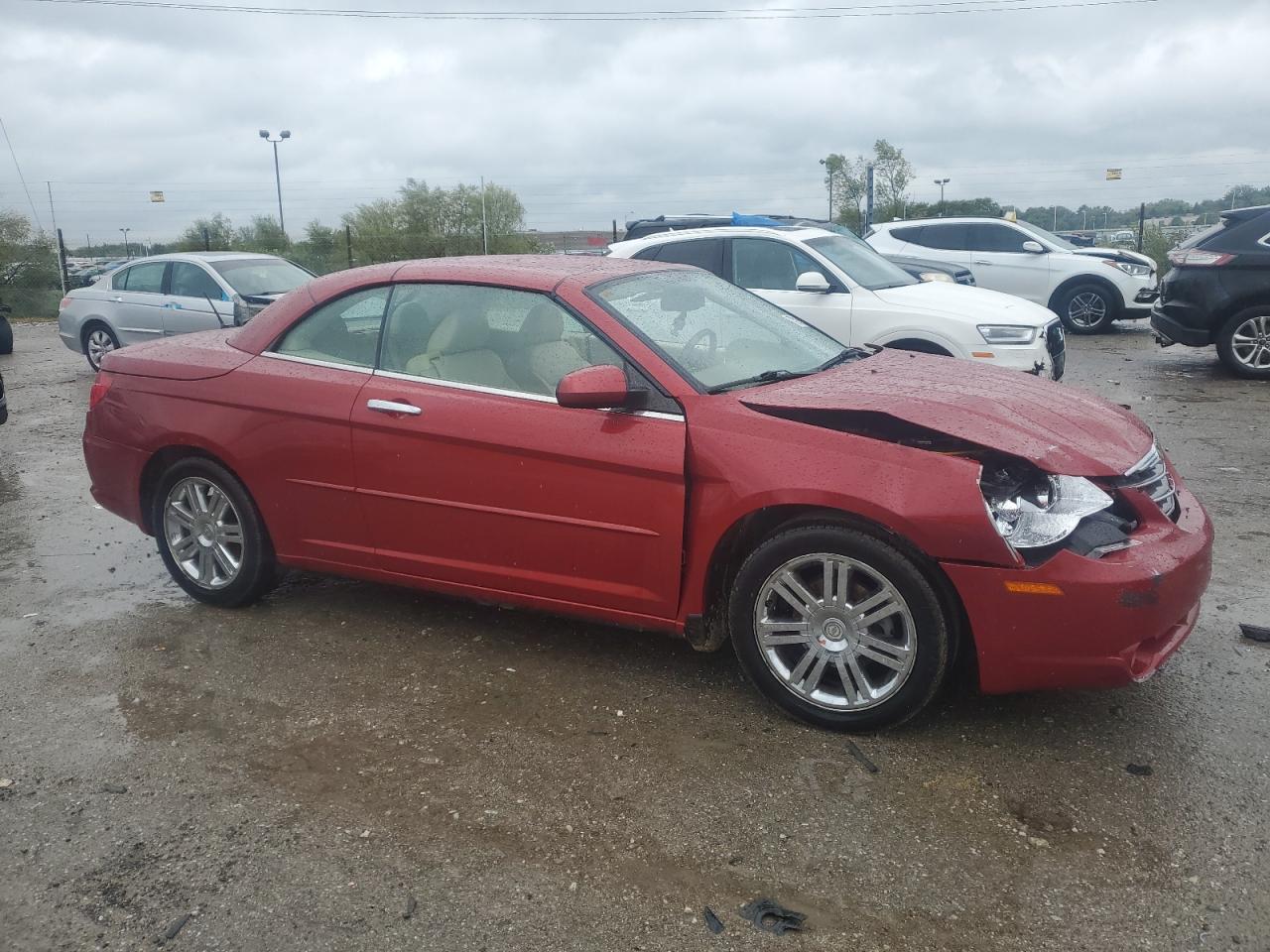 2008 Chrysler Sebring VIN 1C3LC65M28N267517 Copart auction photo, front end / minor dent/scratches damage thumbnail 4