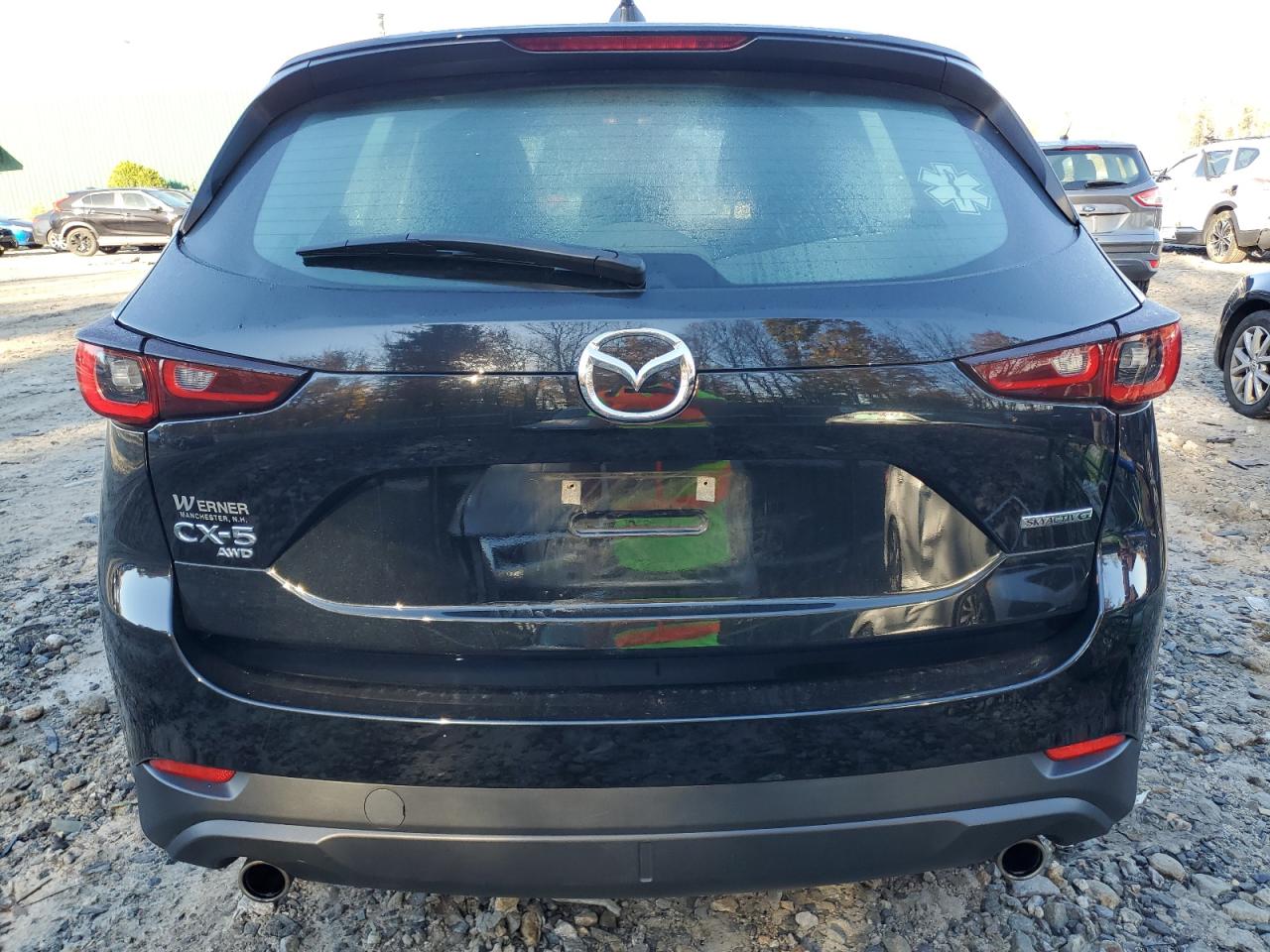 2022 Mazda CX-5 VIN JM3KFBAMXN0542466 Copart auction photo, front end / minor dent/scratches damage thumbnail 6
