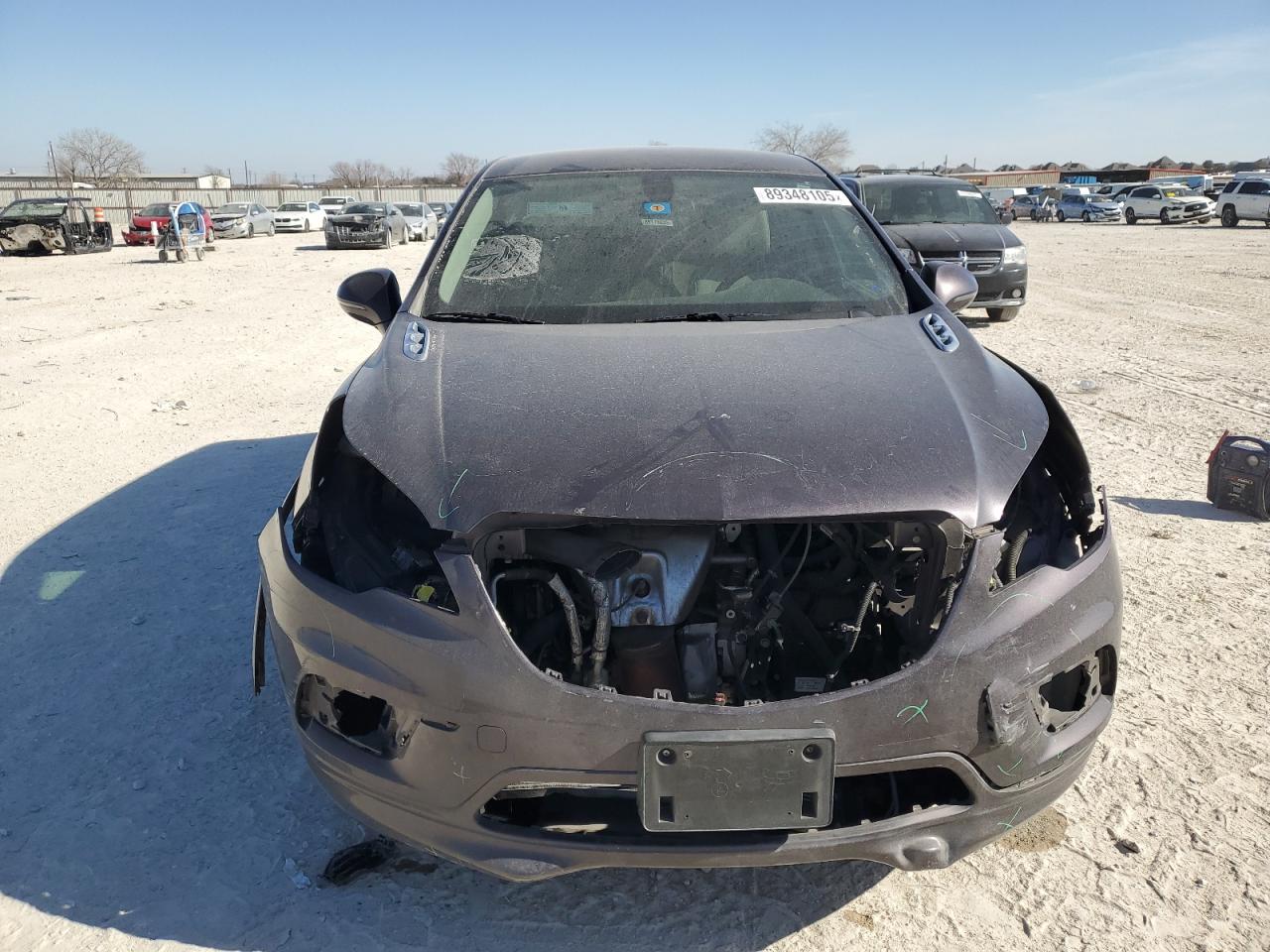 2017 Buick Envision VIN LRBFXASA0HD129649 Copart auction photo, front end damage thumbnail 5