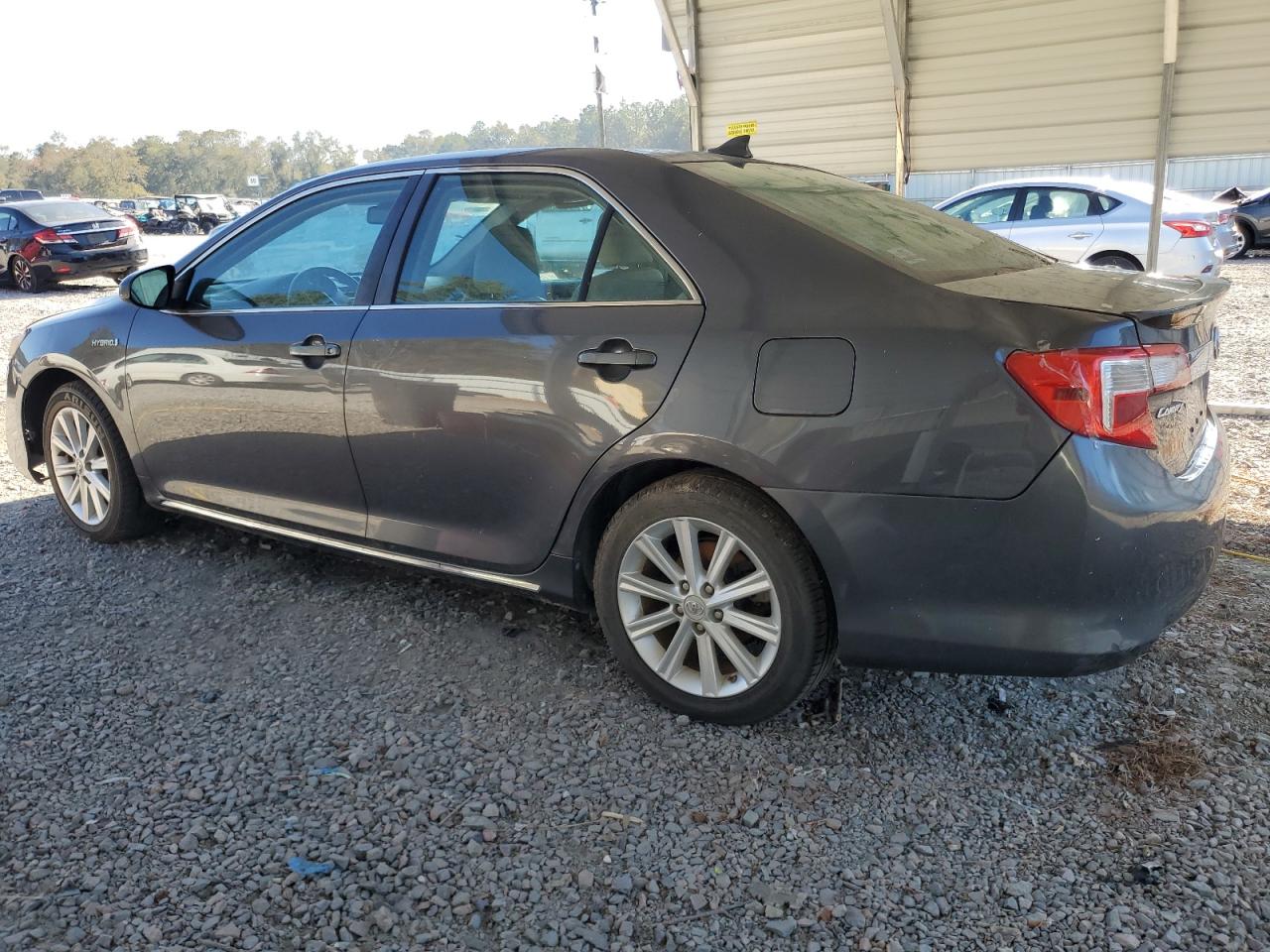 2012 Toyota Camry VIN 4T1BD1FK1CU055321 Copart auction photo, top/roof damage thumbnail 2