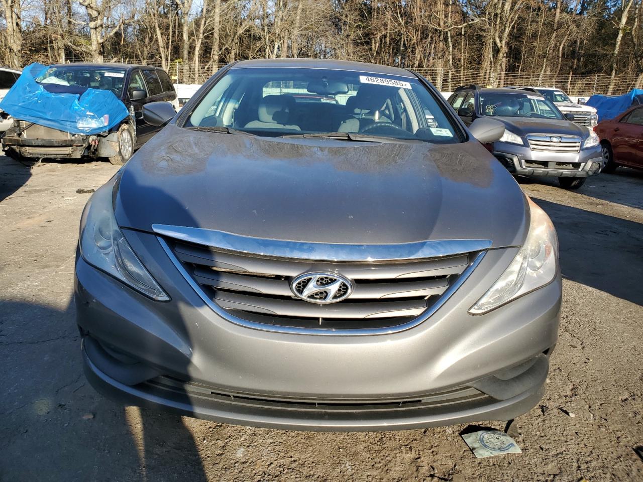 2014 Hyundai Sonata VIN 5NPEB4AC1EH905499 Copart auction photo, rear end damage thumbnail 5